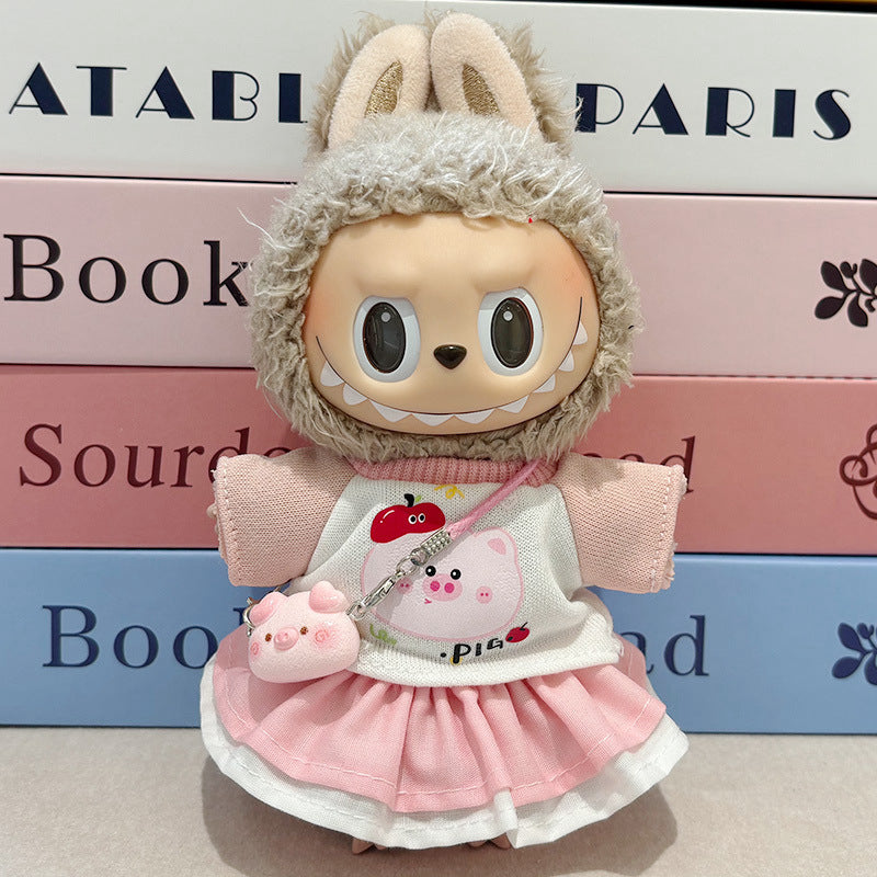 Wholesale Doll clothes for three generations,  circus clown fashion brand cute cartoon